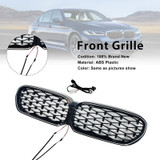 2021-2024 BMW 5 Series G30 G31 G38 Diamond Front Kidney Grille With Camera Hole Generic