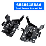 2019-2024 RAM 1500 Front Bumper Bracket Set Steel 68404156AA Generic