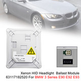 Xenon HID Headlight Ballast Module 63117182520 For BMW 3 Series E90 E92 E93