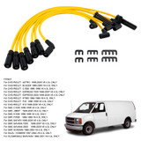 Set of 7 Spark Plug Wires for 1996-2007 CHEVROLET 4.3L Generic