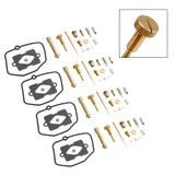 1989-1990 Yamaha TZR250R (3XV) TZR250-3 to 250 4 set Carburetor Repair Kit Generic