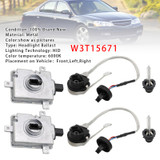 2002-2005 Acura TL 3.2L 2.4L Xenon HID Headlight Ballast Unit Assembly with Igniter D2S Bulb W3T15671 Generic
