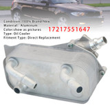 2006-2015 BMW 325i 328i 330i 335i X1 Z4 2.0L 3.0L 13 Engine Oil Cooler 17217551647 Generic