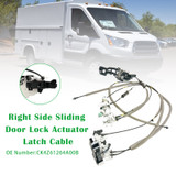 Right Side Sliding Door Lock Actuator Latch Cable CK4Z61264A00B for 2015-2020 Ford Transit-150, Transit-250, Transit-350, Transit-350 HD