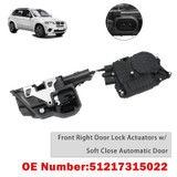 Front Right Door Lock Actuators for BMW X5 E70 07-12 X6 E71 08-14 w/ Soft Close Automatic Door