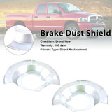 2000-2002 Jeep Ram 1500 2500 3500 2* Brake Dust Shield 05015128AA Generic
