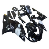1998-1999 Yamaha YZF-R1 Black White R1 Racing Amotopart Fairings Customs Fairing