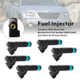 6Pcs Fuel Injector For Chrysler 05-08 For Dodge 3.8L V6 04861238AC