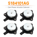 2011-2021 Jeep Cherokee Wrangler 4PCS Cam Phaser Actuator Solenoid 5184101AG Generic