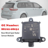 2018-2020 Toyota Sienna Rear Blind Spot Radar Sensor Module 88162-08031 Generic