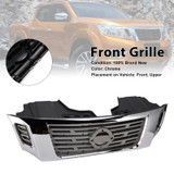 2015-2020 Nissan Navara D23 NP300 Front Bumper Grille Chrome Generic