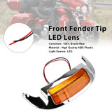 2014-2023 Front Fender Tip LED Lens Fit For Electra Glide Ultra Limited Low
