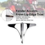 2009-2023 Harley ABS Rear Fender Accents Front Edge Trim Chrome Generic