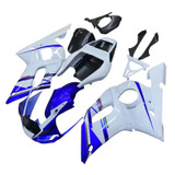 1998-2002 Yamaha YZF-R6 White & Blue No.46 FIAT R6 Racing Amotopart Fairings Customs Fairing