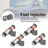1997-2010 VW Golf Mk IV Lupo Beetle Polo 4Pcs Fuel Injector 0280158257 Generic