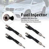 2011-2015 BMW X1 X3 X5 X6 4Pcs Fuel Injector 0261500109 Generic