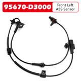 2015-2021 Kia Sportage QL Front Left ABS Sensor 95670-D3000 Generic