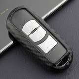 2017- Toyota Yaris Leather Silicone Car Key Case Cover With Buckle Generic