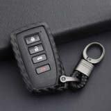 2013-2019 Lexus Leather Silicone Car Key Case Cover With Buckle Generic