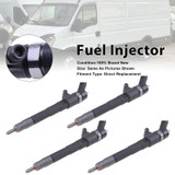 2006-2011 Peugeot Boxer 4Pcs Fuel Injector 0445110248 Generic