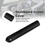 Carbon Fiber Dashboard Screen Cover Trim Fit Mercedes Benz W464 W465 2019-2026