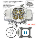 BR-67202 950 CFM Mechanical Secondary Carburetor 4150 4-Barrel For Race Series