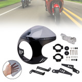 Windshield WindScreen fit for BMW R NINE T 2014-2024 Black+Gray
