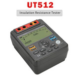 UT512 Insulation Resistance Testers Voltmeter Auto Range 2500V 100G¦¸