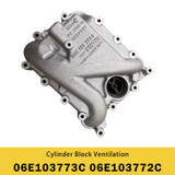 06E103773C 06E103772C Cylinder Block Ventilation for Audi A4 S6