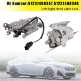 2x Front Hood Latch Lock For BMW F44 G20 G26 G80 F30 F31 F32 G22 G23 F36 G82