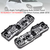 Left+Right Taillight Lamp Bulb Socket Panel For Smart Fortwo 2008-2018