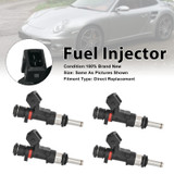4Pcs Fuel Injector For Porsche 911 997 3.6 GT2 RS 2010-2011 0280158123