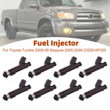 8Pcs Fuel Injector For Toyota Tundra 2005-09 Sequoia 2005-2008 23250-0F020