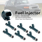 6Pcs Fuel Injector For Toyota 4Runner 2003-09 Tacoma 2005-2015 23250-0P030