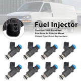 8Pcs Fuel Injector For Chevrolet Express 2500 3500 Van 2010-2020 12613412