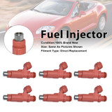 6Pcs Fuel Injector For Mitsubishi Eclipse 06-12 Endeavor 2004-2010 HDB305F