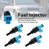 4Pcs Fuel Injector For Audi A4 1.6L 94-08 1.8 quattro 1995-2000 058133551F