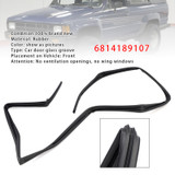 Front Door Glass Run Channel No Vent 6814189107 For Toyota 4Runner 1985-1989