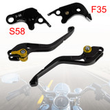 NEW Short Clutch Brake Lever fit for Suzuki GSXR60006-10 GSX-S1000/F 2015 Gold