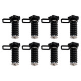 8X Tie Down Anchors Flexible Loop Lock & Ride For Polaris Rzr Sportsman 13-25