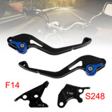 NEW Short Clutch Brake Lever fit for Suzuki GSXR600 750 1000 DL650 GSR600 Blue