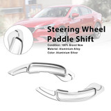 Steering Wheel Paddle Shifter For Mazda 6 Atenza 2009-15 Aluminium Silver