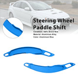 Steering Wheel Paddle Shifter For Mitsubishi ASX 2013-15 Aluminium Blue