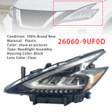 Left LED Head Light 26060-9UF0D For Nissan Murano 2019-2021