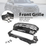 RSQ5 Style Front Honeycomb Mesh Grille Grill Fit Audi Q5 SQ5 2021-2025