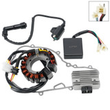 CDI Box Ignition Coil Stator Regulator Gasket Set For Kawasaki KLR650 1987-2007