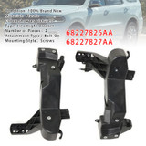 Left+Right Headlight Brackets 68227826AA 68227827AA For Dodge Durango 2014-2021