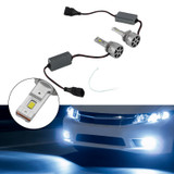 LED Headlight Bulb Kit Hi/Low Beam Lamp HB3/4 9005 9006 12V 75W 6500K For HELLA
