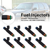 8PC 800-1468N Fuel Injectors 4L8Z9F593AA For Mercury Mariner Ford Explorer