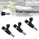 3PC 420874847 Fuel Injectors 420874838 For Sea-Doo SPARK GTR GTI GTS